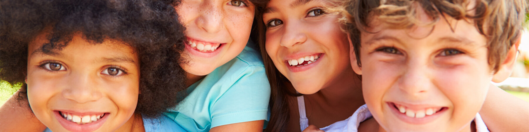 Children smiling